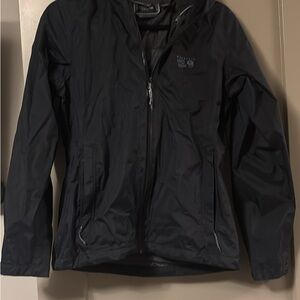 Women’s Black Mountain Hardwear Rain Coat S